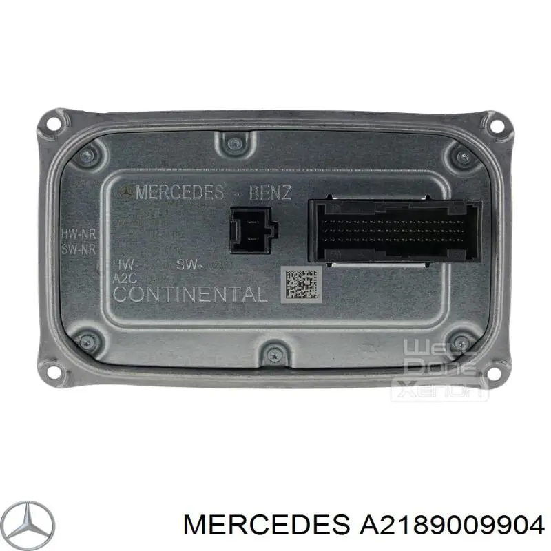A2189009904 Mercedes Блок упавленія автосвітла