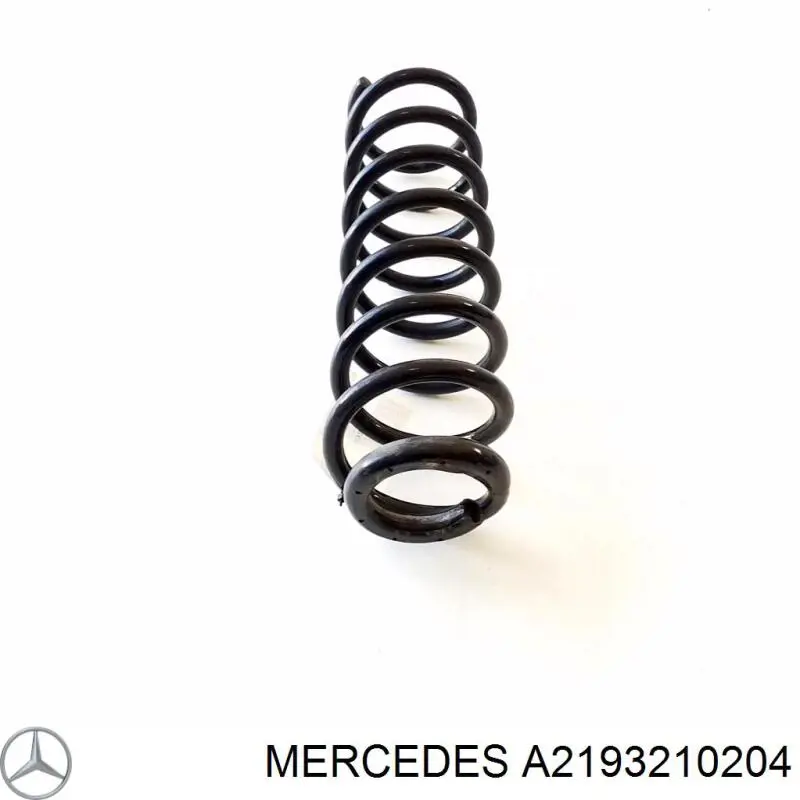 A2193210204 Mercedes Пружина амортизатора передняя