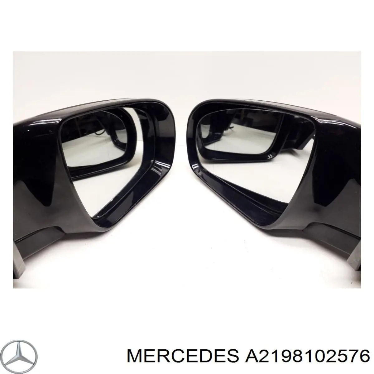 Купити A2198102576 Mercedes Корпус дзеркала заднього виду, лівого