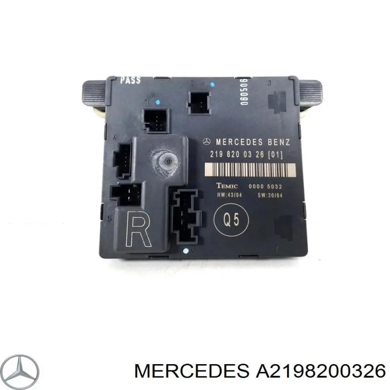 A2198200326 Mercedes Блок комфорту