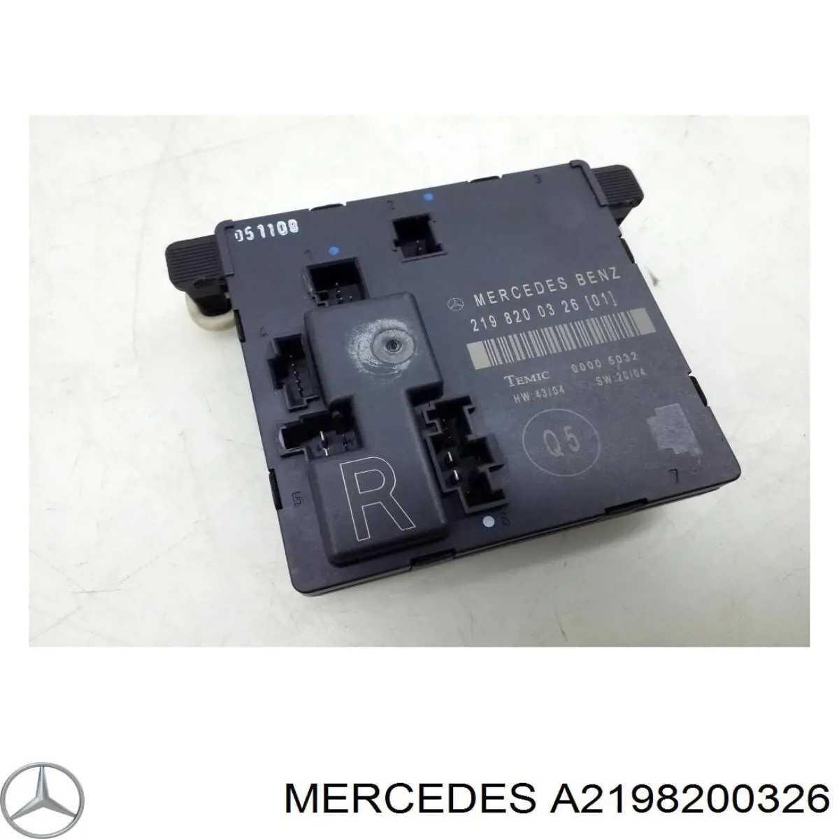 Блок комфорту Mercedes A2198200326 ціна, від 12.67 USD