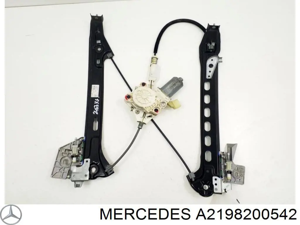 Купити A2198200542 Mercedes Двигун склопідіймача двері передньої, лівої