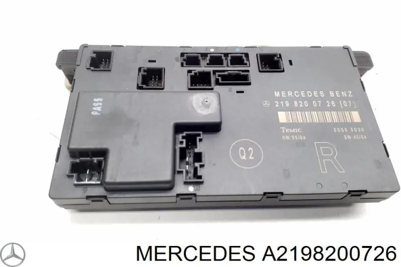A2198200726 Mercedes Блок комфорту