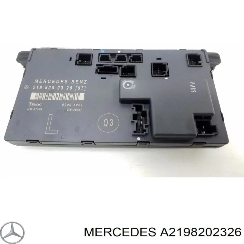 Блок комфорту A2198200026 Mercedes