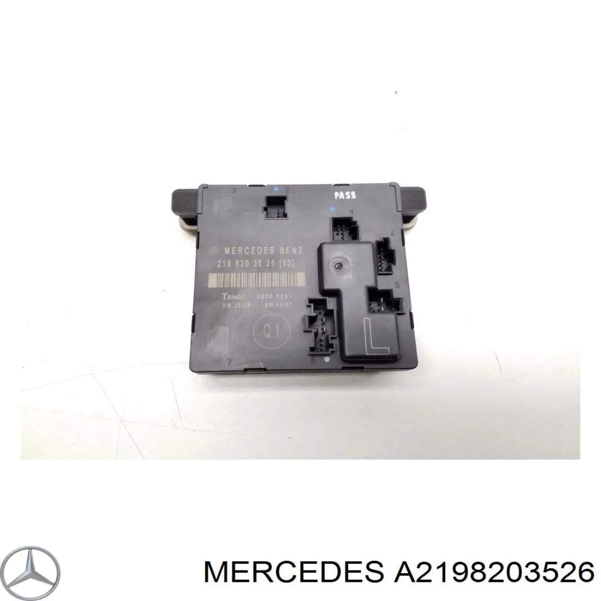 A2198203526 Mercedes Блок комфорту