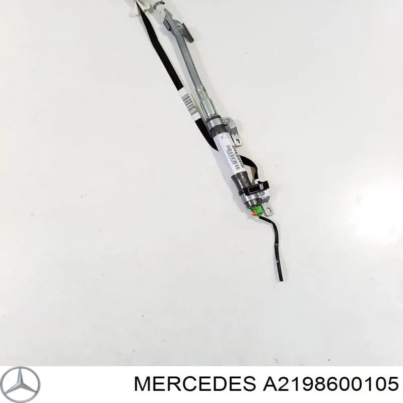 Подушка безпеки, бічна, ліва, AIRBAG Mercedes A2198600105 ціна, від 43.91 USD