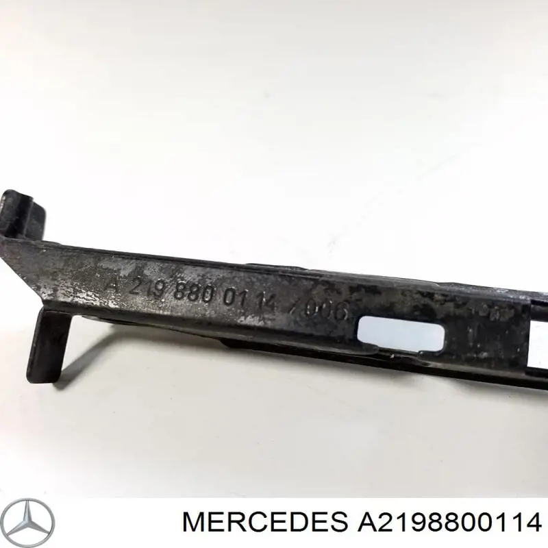 Купити A2198800114 Mercedes Кронштейн бампера переднього, лівий