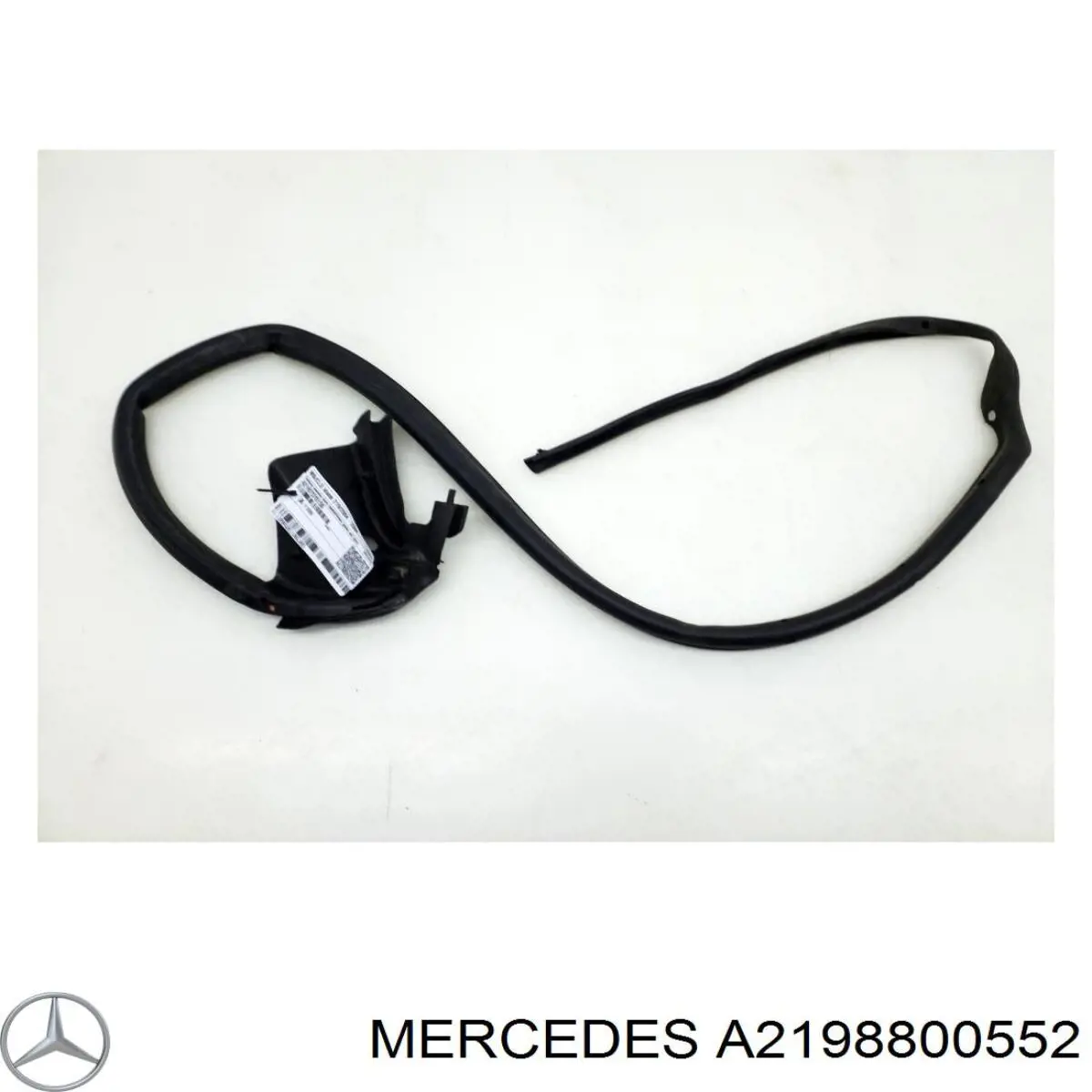 A2198800552 Mercedes Кронштейн бампера заднього, центральний