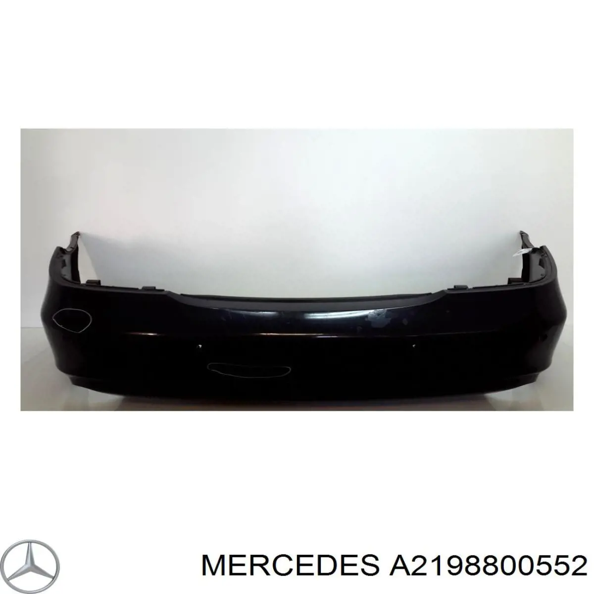 Кронштейн бампера заднього, центральний Mercedes A2198800552 ціна, від 25.34 USD