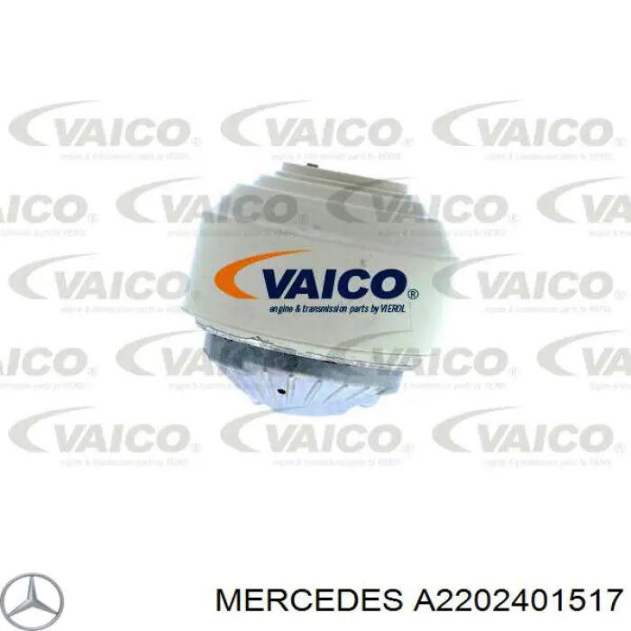 A2202401517 Mercedes подушка (опора двигуна, права)