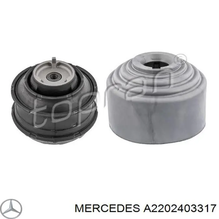 Купити A2202403317 Mercedes Подушка (опора) двигуна ліва/права