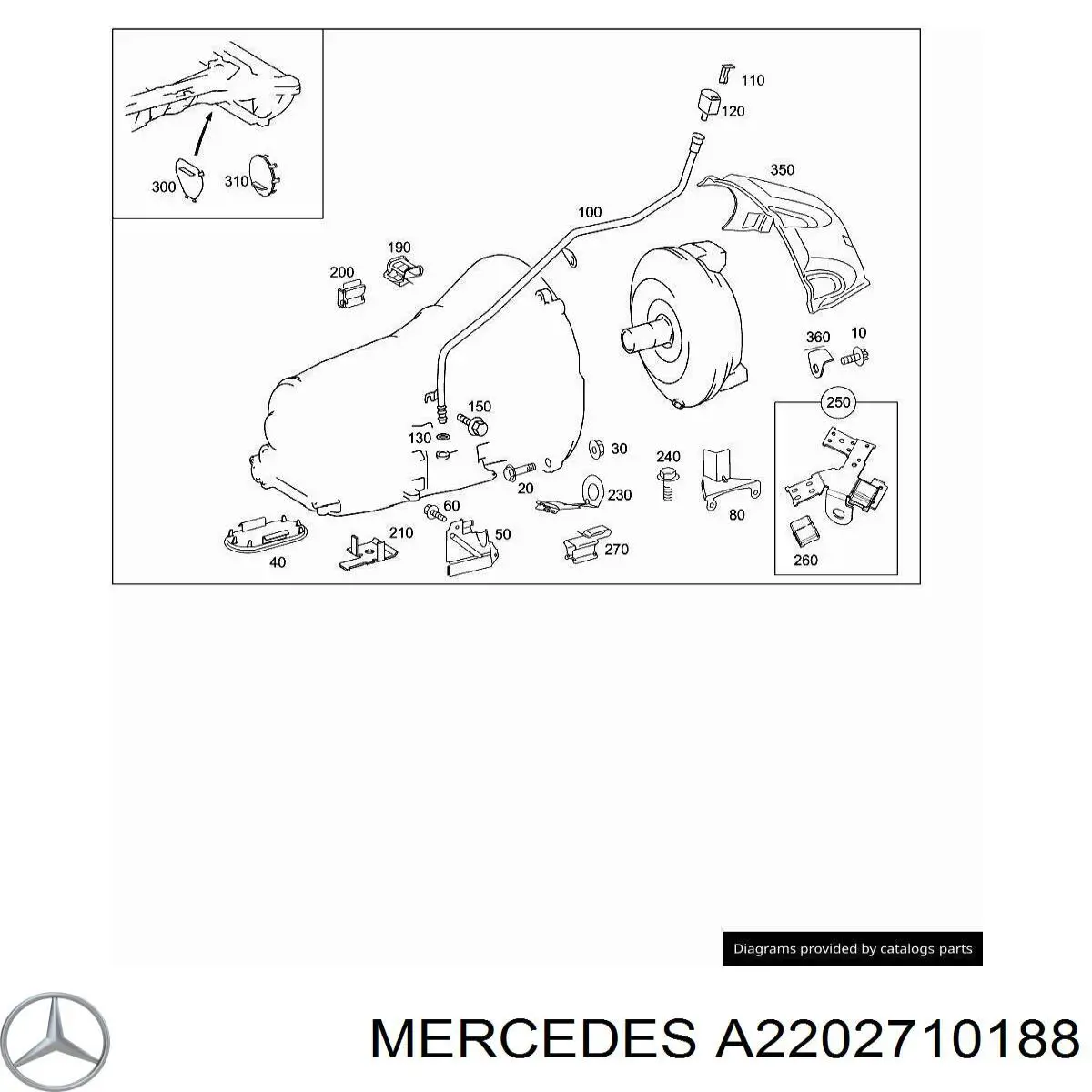 A2202710188 Mercedes 