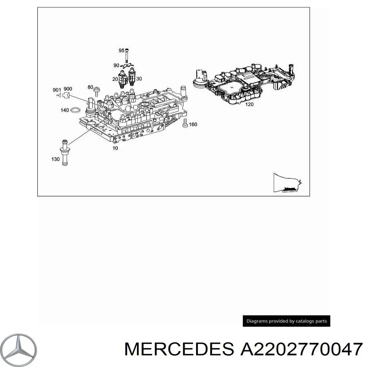 A2203700093 Mercedes 