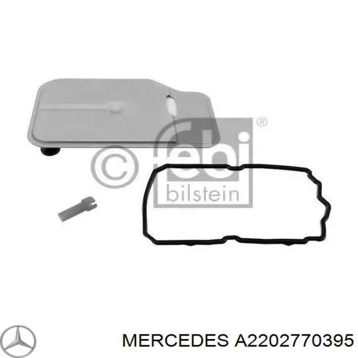 Фільтр коробки автомат Mercedes A2202770395 ціна, від 19.98 USD