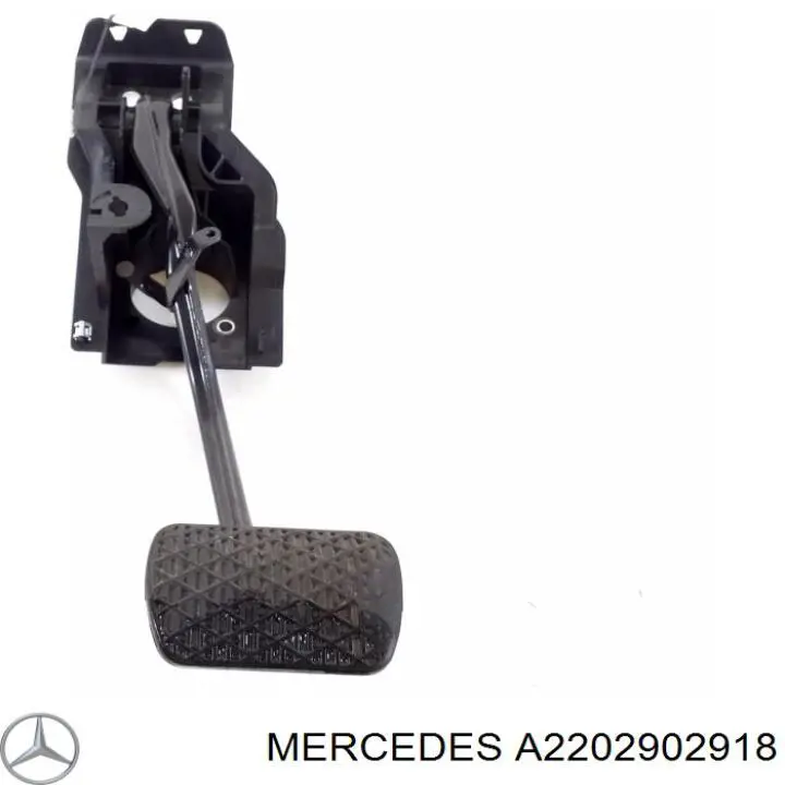 Купити A2202902918 Mercedes Педаль гальма