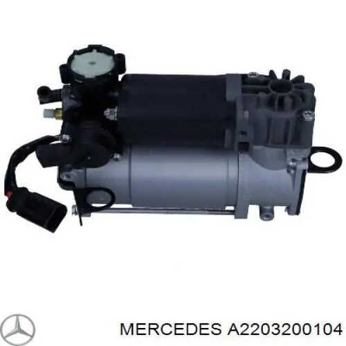 Компресор пневмопідкачки (амортизаторів) A2203200104 Mercedes