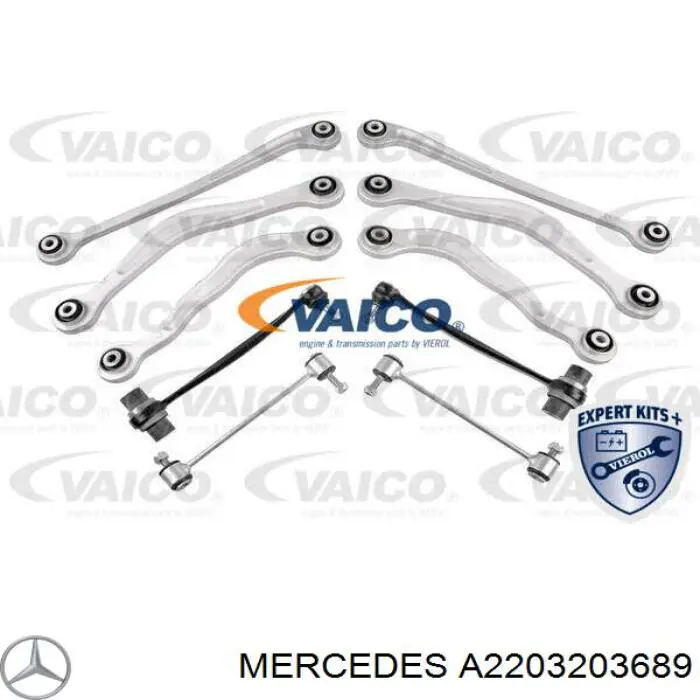 Купити A2203203689 Mercedes Солдатик стабілізатора, заднього