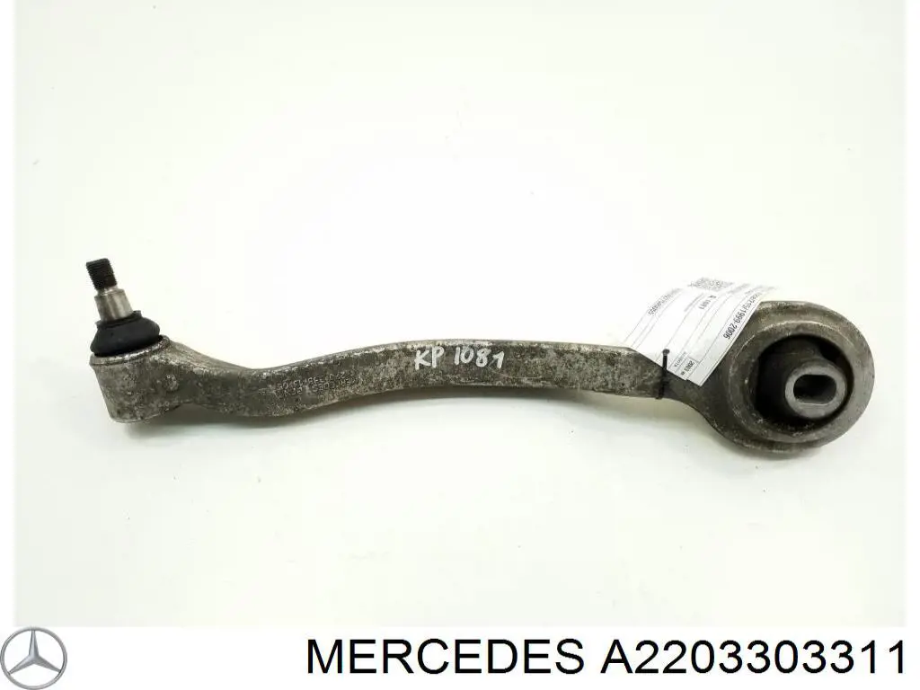 Важіль передній лівий Mercedes A2203303311 ціна, від 72.65 USD