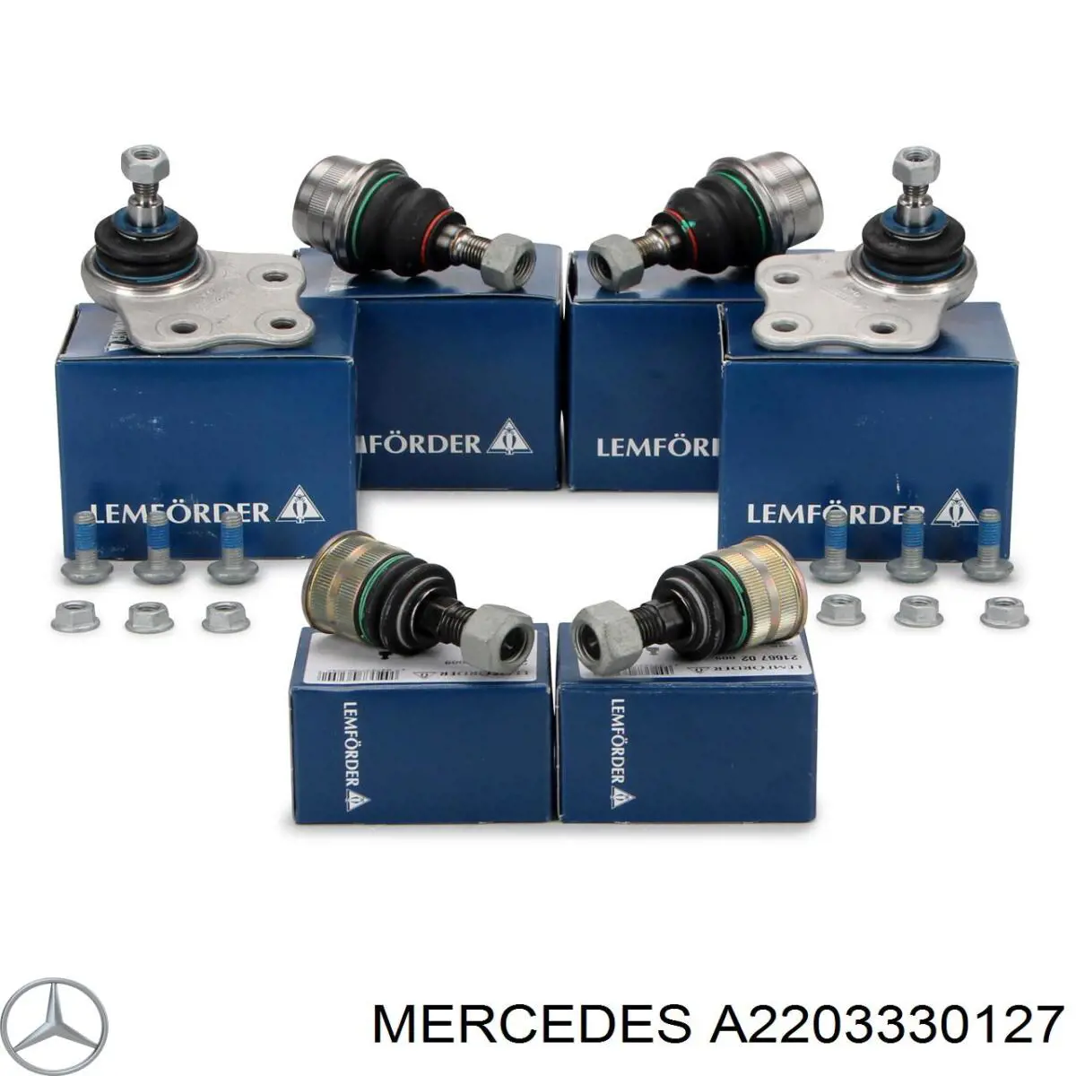 Кульова опора, нижня Mercedes A2203330127