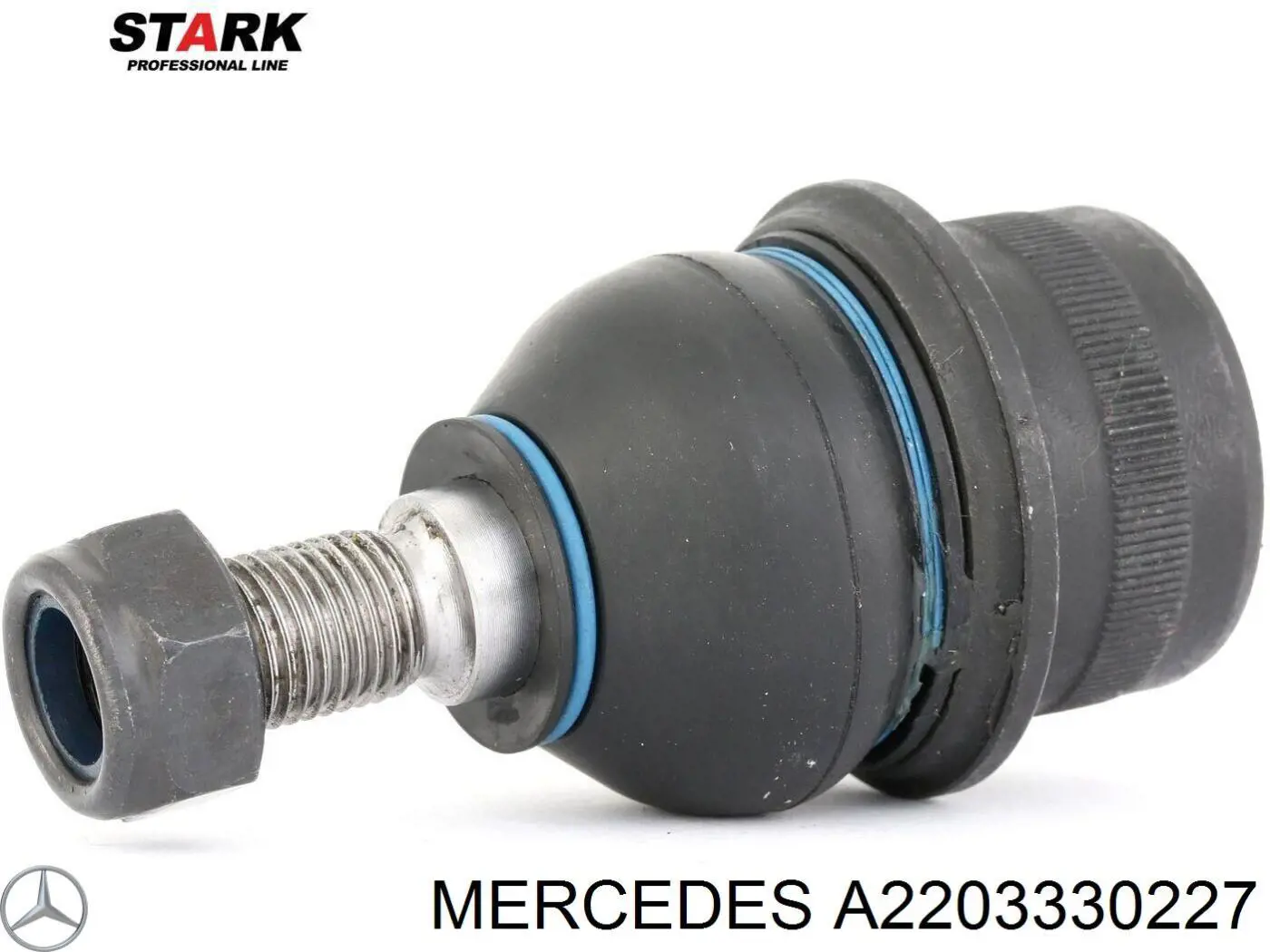 Кульова опора, нижня Mercedes A2203330227 ціна, від 19.61 USD