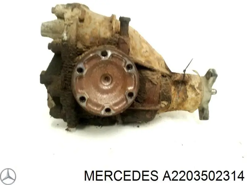 A2203502314 Mercedes Задній редуктор