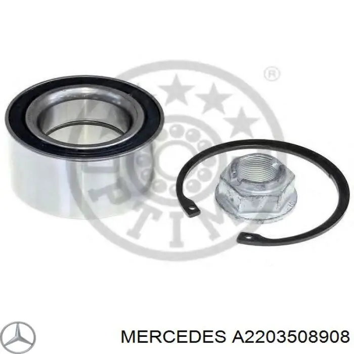 Купити A2203508908 Mercedes Цапфа ліва