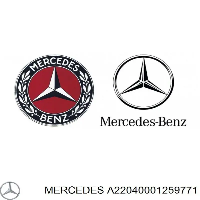  Mercedes A22040001259771 ціна, від 30.26 USD