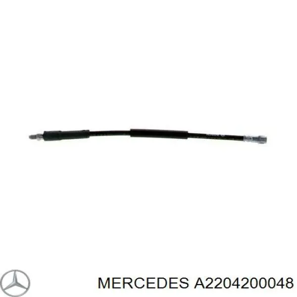 A2204200048 Mercedes Гнучка гальмівна трубка передня