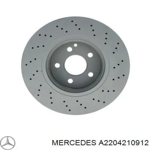 Купити A2204210912 Mercedes Ротор гальмівний