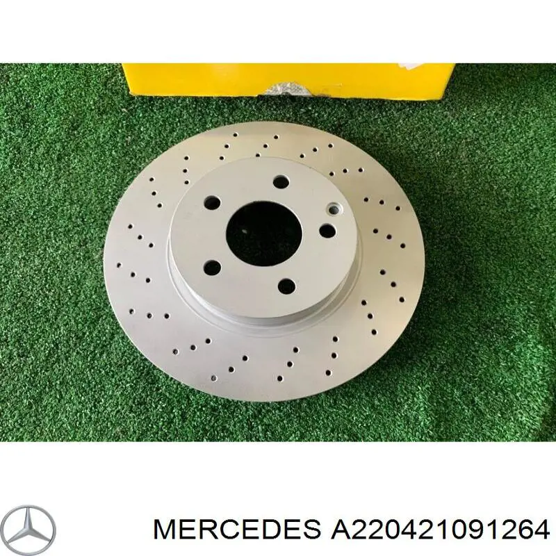 Диск переднього гальма Mercedes A220421091264 ціна, від 68.73 USD