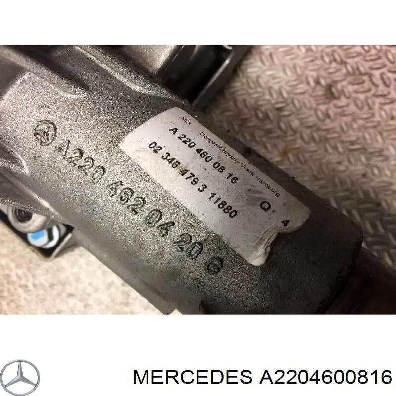 Рульова колонка Mercedes A2204600816 ціна, від 50.68 USD
