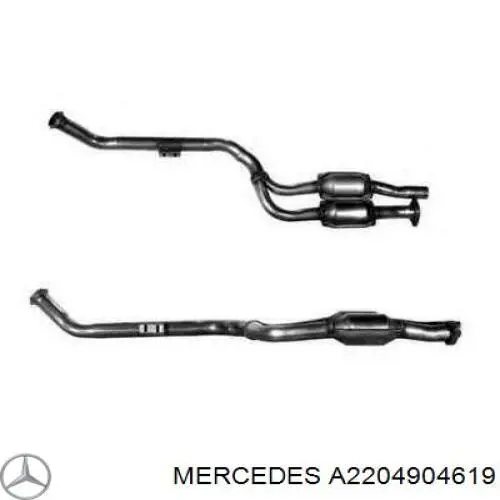  Mercedes A2204904619 ціна, від 697.03 USD