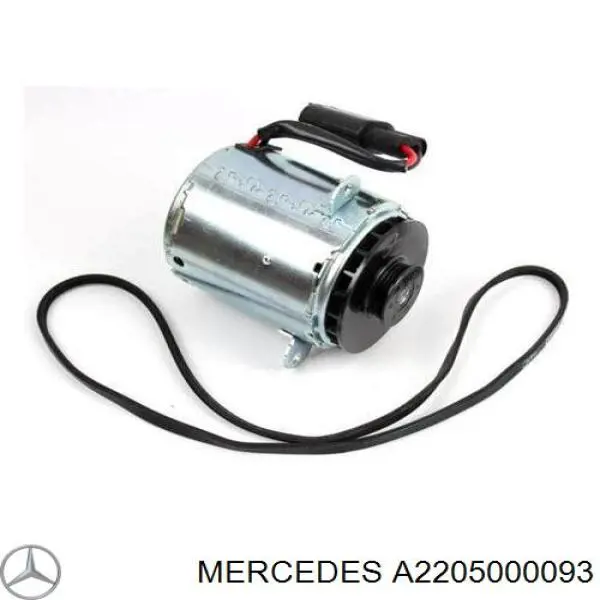 Купити A2205000093 Mercedes Електровентилятор охолодження в зборі (двигун + крильчатка)