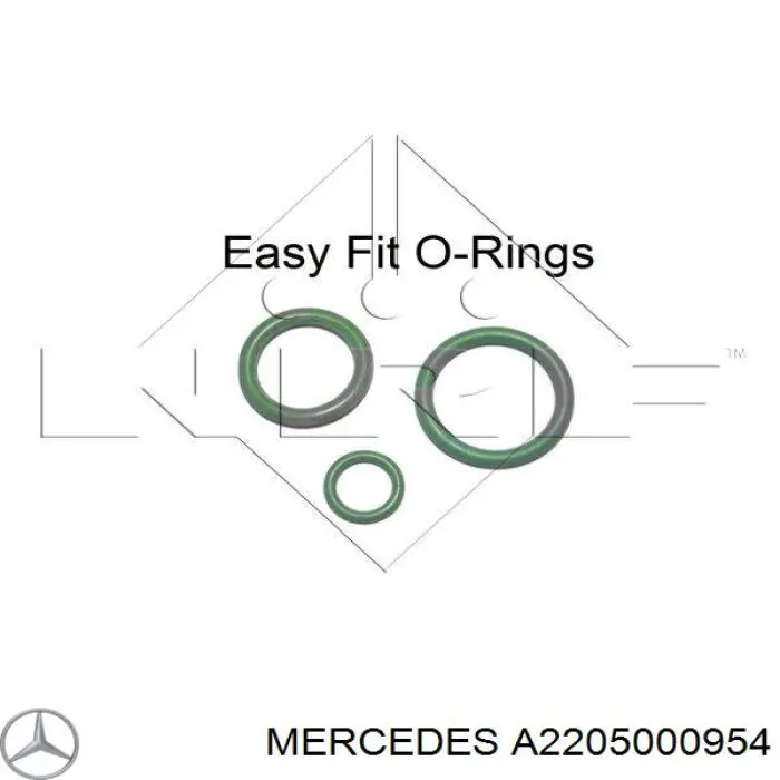 Конденсатор кондиціонера Mercedes A2205000954 ціна, від 70.84 USD