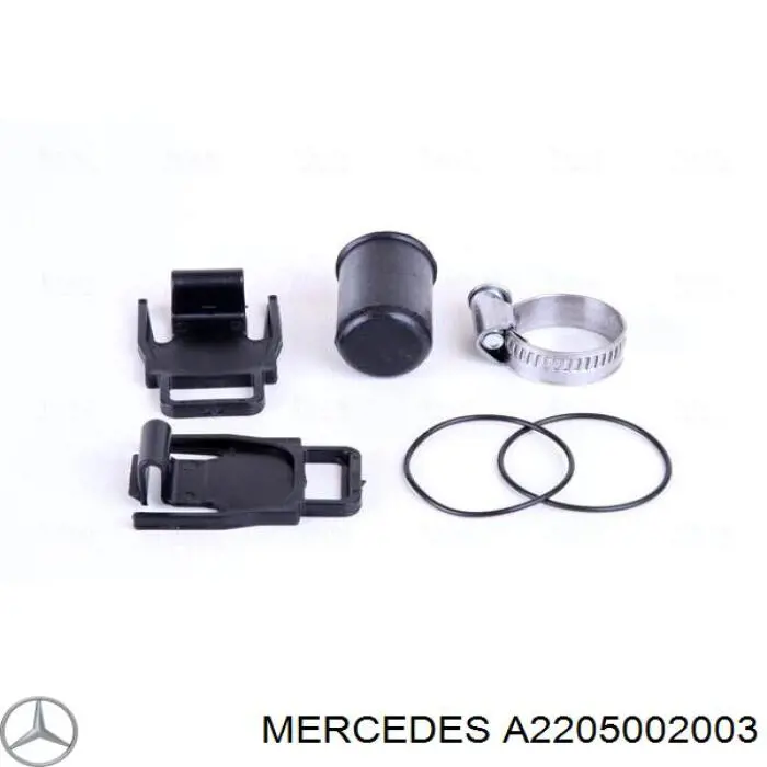 A2205002003 Mercedes радіатор охолодження двигуна