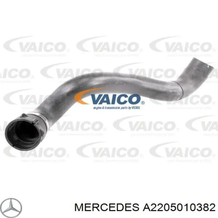 A2205010382 Mercedes Шланг/патрубок радіатора охолодження, нижній