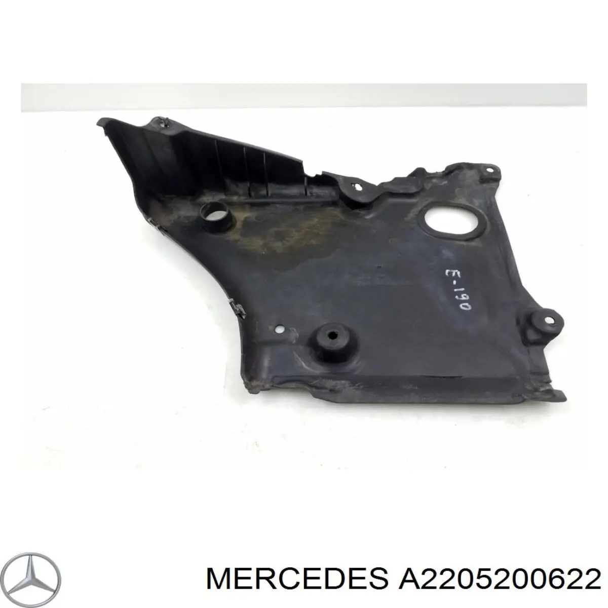 Захист двигуна задній Mercedes A2205200622 ціна, від 8.87 USD