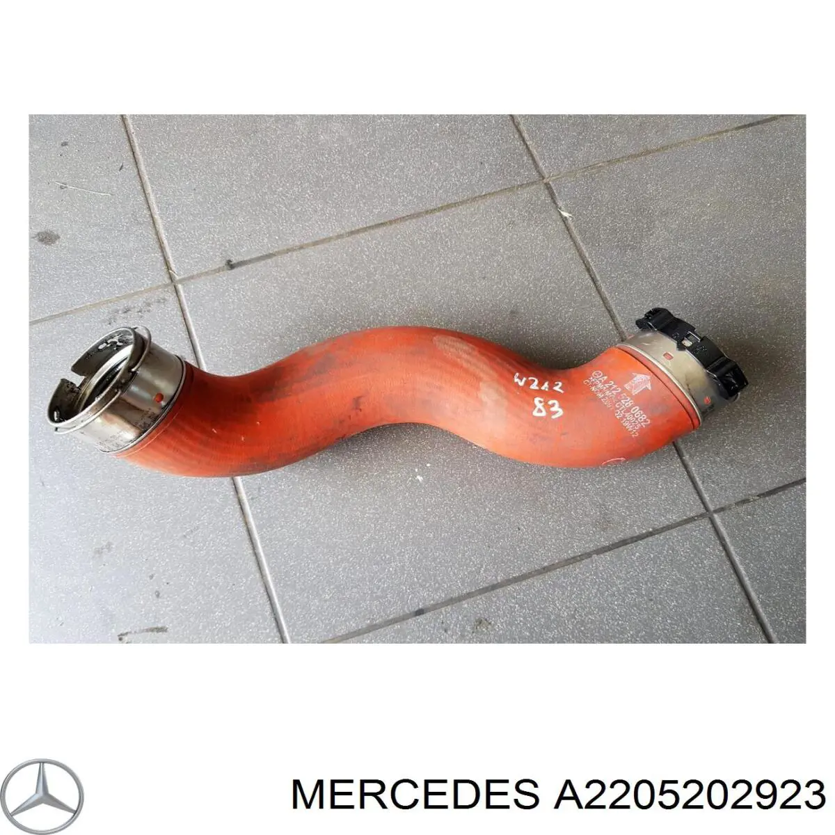 Купити A2205202523 Mercedes Захист двигуна задній