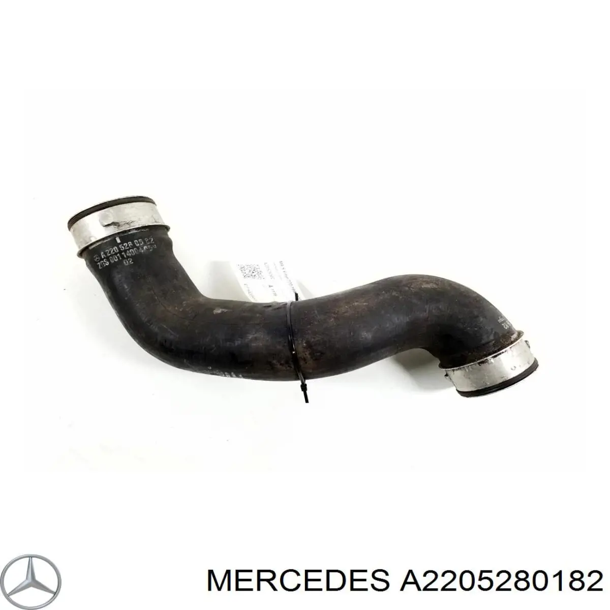 Шланг/патрубок інтеркуллера Mercedes A2205280182 ціна, від 36.66 USD