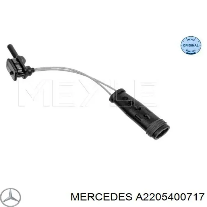 Датчик зносу гальмівних колодок, задній Mercedes A2205400717 ціна, від 3.24 USD