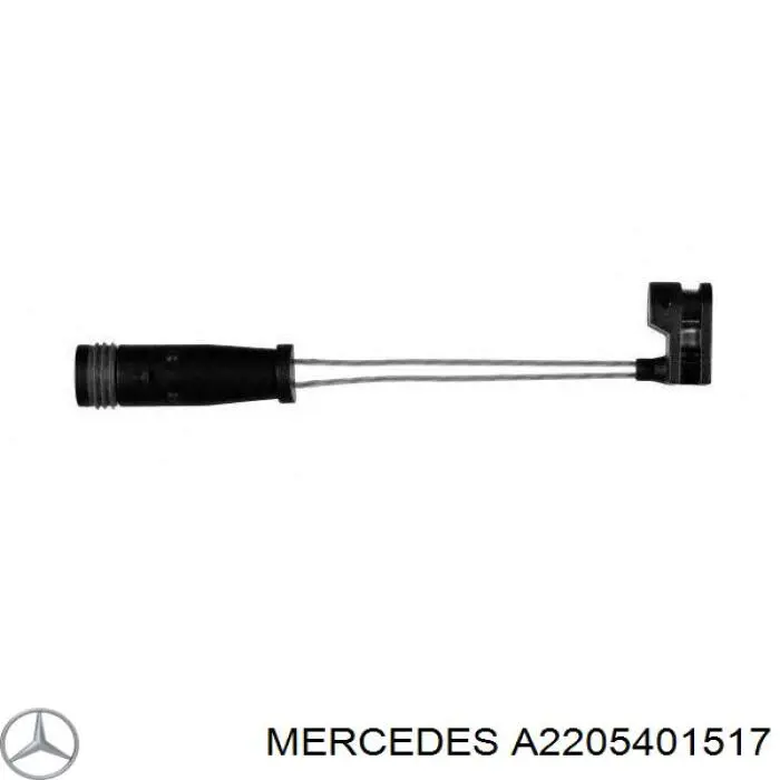 Купити A2205401517 Mercedes Датчик зносу гальмівних колодок, передній правий
