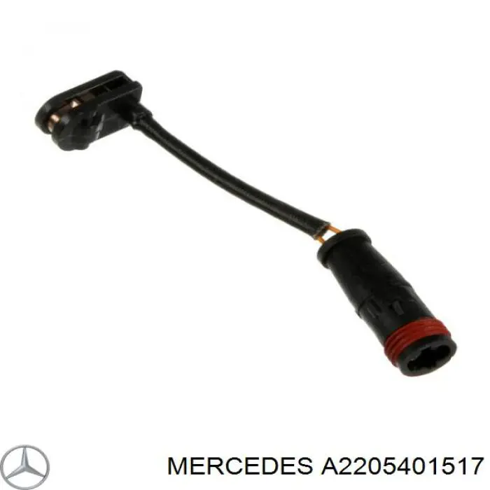 Датчик зносу гальмівних колодок, передній правий Mercedes A2205401517 ціна, від 2.72 USD