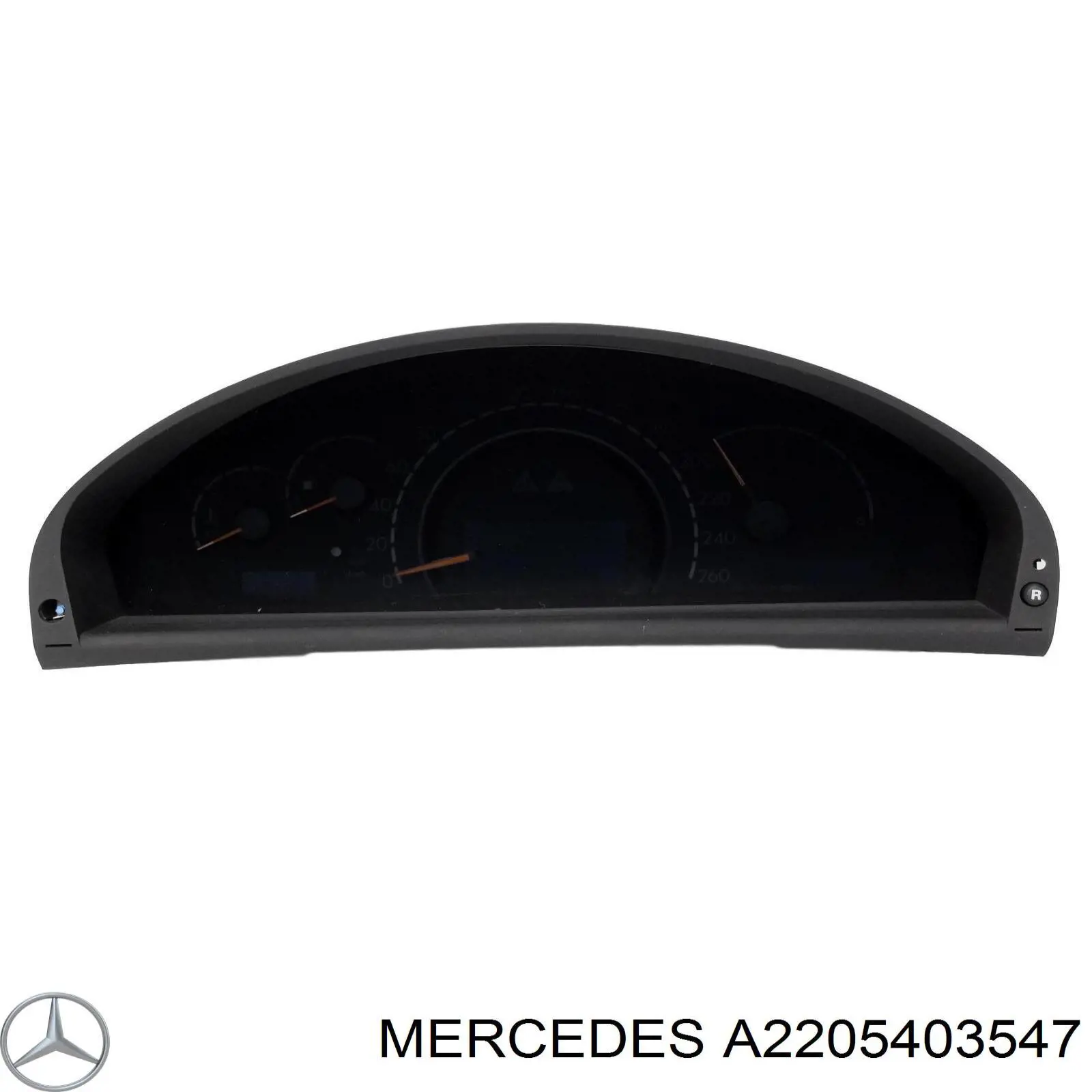 Щиток приладів додатковий Mercedes A2205403547 ціна, від 102.02 USD