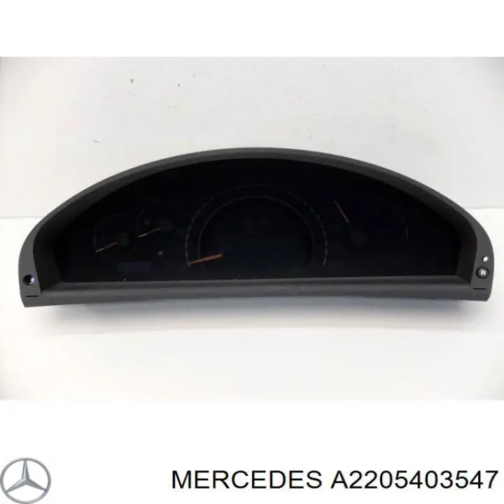 A2205403547 Mercedes Щиток приладів