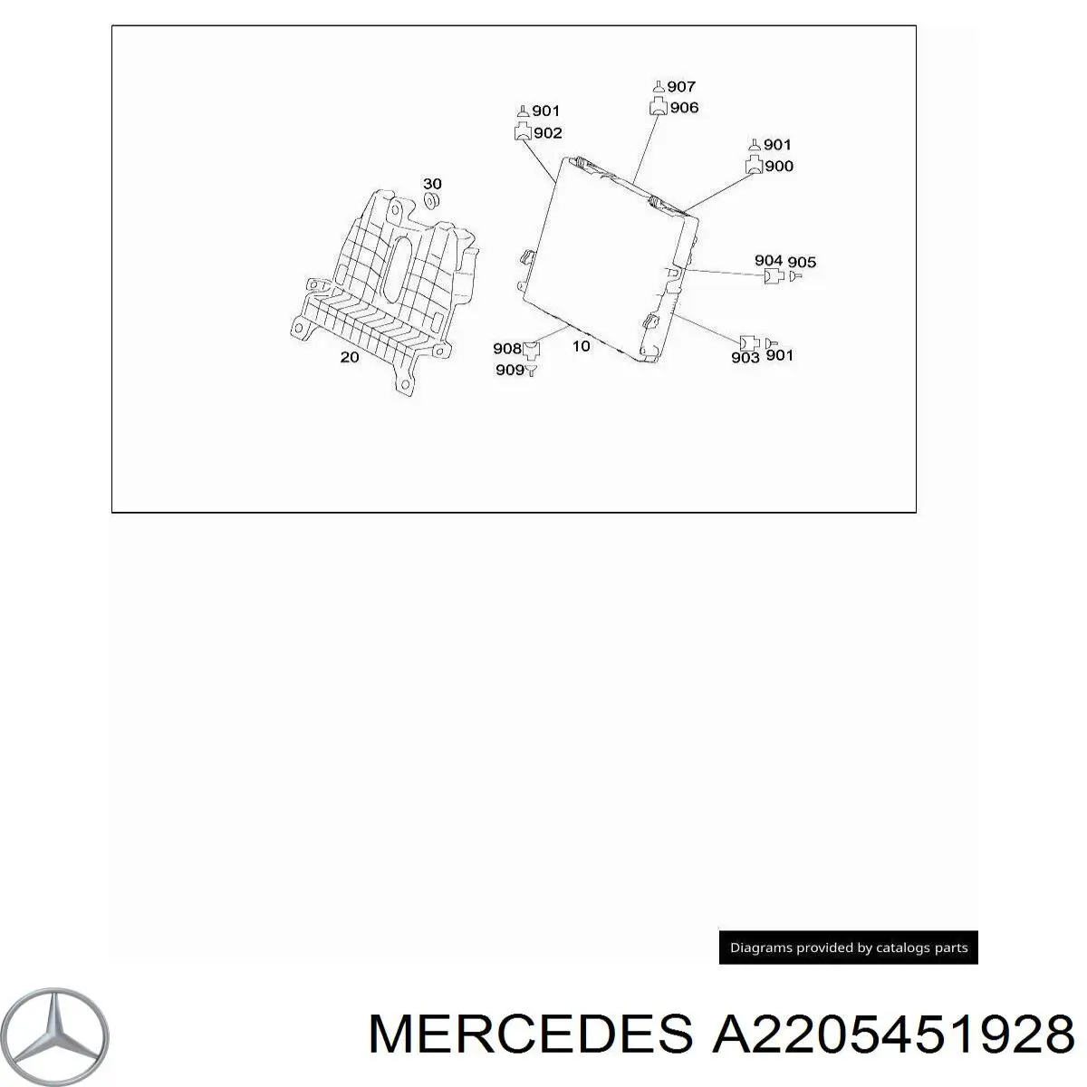  Mercedes A2205451928 ціна, від 1.27 USD
