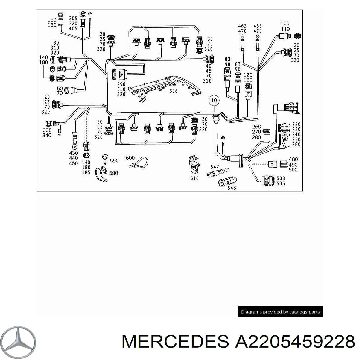 A2205459228 Mercedes 