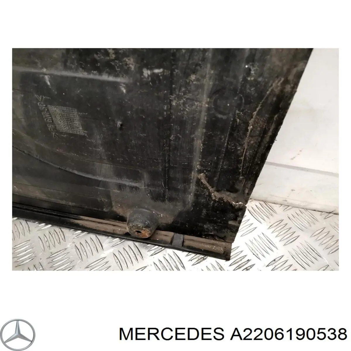 Купити A2206190538 Mercedes Захист днища, лівий