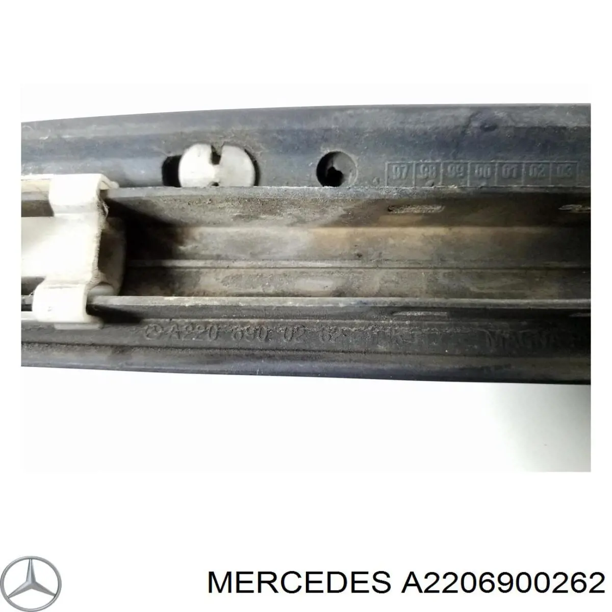 Купити A2206900262 Mercedes Молдинг переднього правого крила