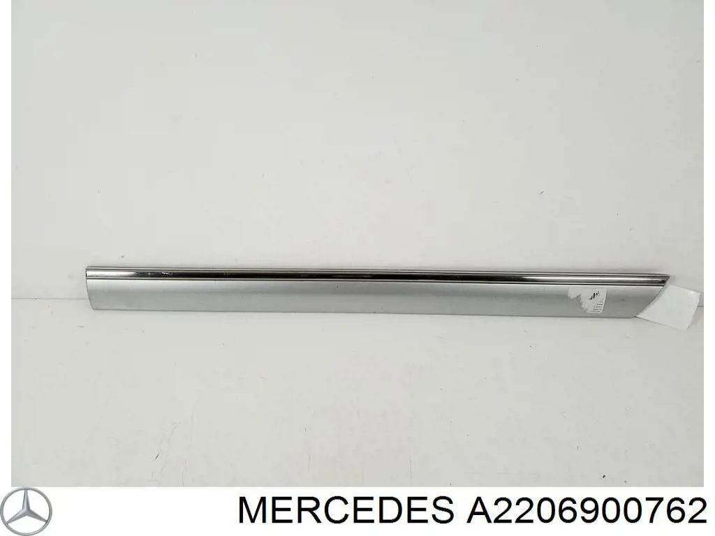 Молдинг задніх лівих дверей, верхній A2206900762 Mercedes