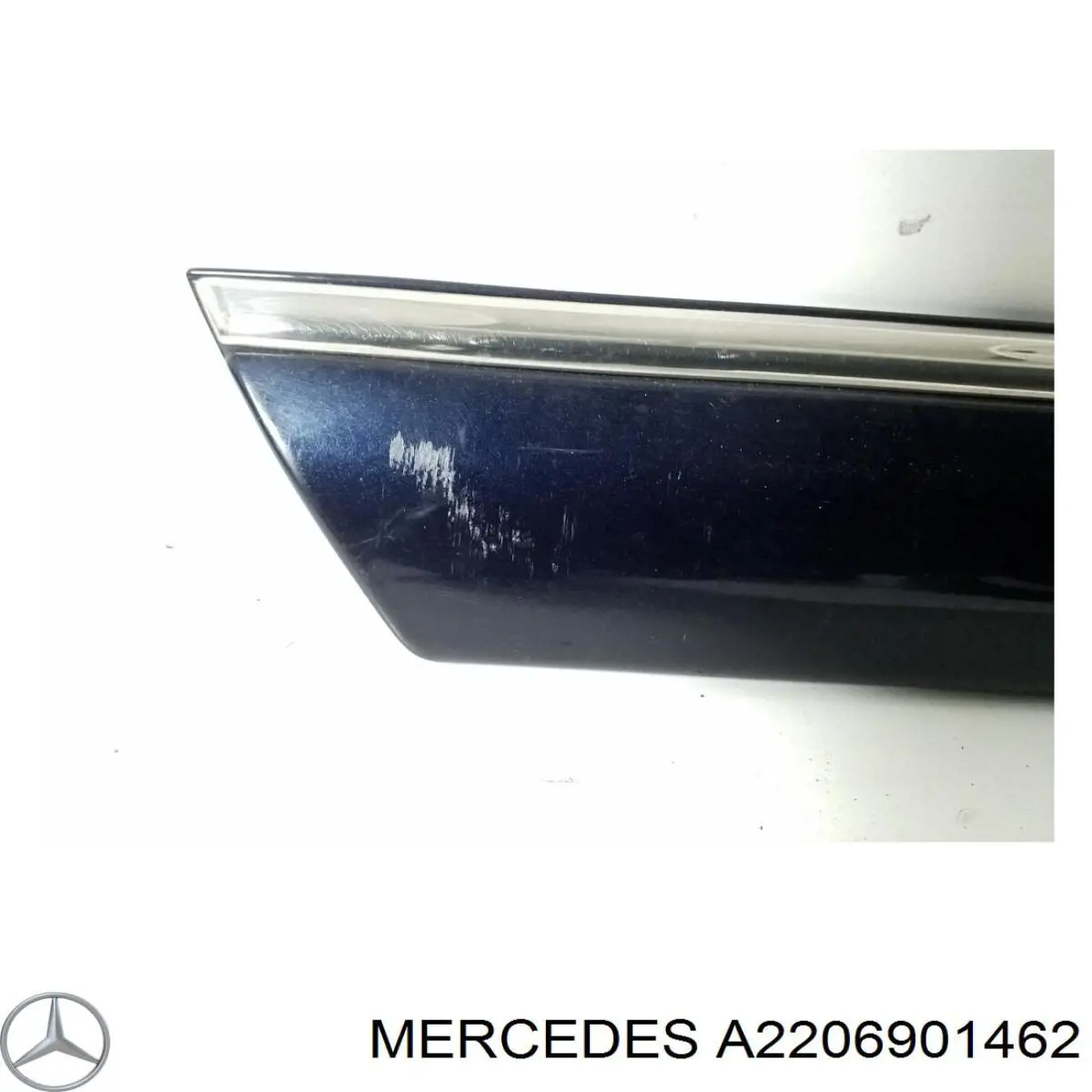 Молдинг задніх правих дверей, верхній Mercedes A2206901462 ціна, від 29.14 USD